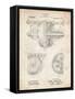 PP953-Vintage Parchment Mechanical Gearing 1912 Patent Poster-Cole Borders-Framed Stretched Canvas