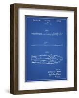 PP955-Blueprint Metal Skis 1940 Patent Poster-Cole Borders-Framed Giclee Print
