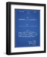 PP955-Blueprint Metal Skis 1940 Patent Poster-Cole Borders-Framed Giclee Print