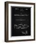 PP955-Vintage Black Metal Skis 1940 Patent Poster-Cole Borders-Framed Premium Giclee Print