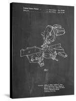 PP956-Chalkboard Milwaukee Compound Miter Saw Patent Poster-Cole Borders-Stretched Canvas