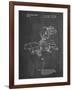 PP956-Chalkboard Milwaukee Compound Miter Saw Patent Poster-Cole Borders-Framed Giclee Print