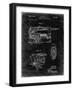 PP957-Black Grunge Milwaukee Portable Jig Saw Patent Poster-Cole Borders-Framed Giclee Print