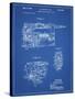 PP957-Blueprint Milwaukee Portable Jig Saw Patent Poster-Cole Borders-Stretched Canvas