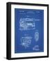 PP957-Blueprint Milwaukee Portable Jig Saw Patent Poster-Cole Borders-Framed Giclee Print