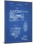 PP957-Blueprint Milwaukee Portable Jig Saw Patent Poster-Cole Borders-Mounted Giclee Print