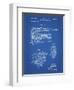 PP957-Blueprint Milwaukee Portable Jig Saw Patent Poster-Cole Borders-Framed Premium Giclee Print