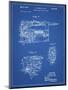 PP957-Blueprint Milwaukee Portable Jig Saw Patent Poster-Cole Borders-Mounted Premium Giclee Print