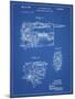 PP957-Blueprint Milwaukee Portable Jig Saw Patent Poster-Cole Borders-Mounted Giclee Print