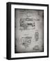 PP957-Faded Grey Milwaukee Portable Jig Saw Patent Poster-Cole Borders-Framed Giclee Print