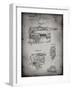 PP957-Faded Grey Milwaukee Portable Jig Saw Patent Poster-Cole Borders-Framed Giclee Print