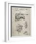 PP957-Sandstone Milwaukee Portable Jig Saw Patent Poster-Cole Borders-Framed Giclee Print