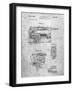 PP957-Slate Milwaukee Portable Jig Saw Patent Poster-Cole Borders-Framed Giclee Print
