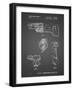 PP958-Black Grid Milwaukee Reciprocating Saw Patent Poster-Cole Borders-Framed Giclee Print