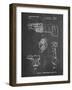 PP958-Chalkboard Milwaukee Reciprocating Saw Patent Poster-Cole Borders-Framed Giclee Print