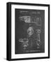 PP958-Chalkboard Milwaukee Reciprocating Saw Patent Poster-Cole Borders-Framed Giclee Print