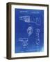 PP958-Faded Blueprint Milwaukee Reciprocating Saw Patent Poster-Cole Borders-Framed Giclee Print