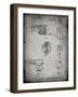 PP958-Faded Grey Milwaukee Reciprocating Saw Patent Poster-Cole Borders-Framed Giclee Print