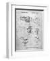 PP958-Slate Milwaukee Reciprocating Saw Patent Poster-Cole Borders-Framed Premium Giclee Print