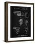 PP958-Vintage Black Milwaukee Reciprocating Saw Patent Poster-Cole Borders-Framed Giclee Print