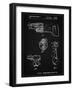 PP958-Vintage Black Milwaukee Reciprocating Saw Patent Poster-Cole Borders-Framed Giclee Print