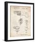 PP958-Vintage Parchment Milwaukee Reciprocating Saw Patent Poster-Cole Borders-Framed Giclee Print
