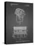 PP961-Black Grid Mole-Richardson Film Light Patent Poster-Cole Borders-Stretched Canvas