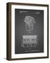 PP961-Black Grid Mole-Richardson Film Light Patent Poster-Cole Borders-Framed Giclee Print