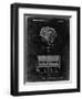 PP961-Black Grunge Mole-Richardson Film Light Patent Poster-Cole Borders-Framed Premium Giclee Print