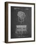 PP961-Chalkboard Mole-Richardson Film Light Patent Poster-Cole Borders-Framed Giclee Print