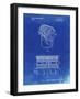 PP961-Faded Blueprint Mole-Richardson Film Light Patent Poster-Cole Borders-Framed Giclee Print