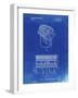 PP961-Faded Blueprint Mole-Richardson Film Light Patent Poster-Cole Borders-Framed Giclee Print