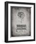 PP961-Faded Grey Mole-Richardson Film Light Patent Poster-Cole Borders-Framed Giclee Print