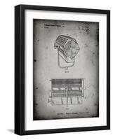 PP961-Faded Grey Mole-Richardson Film Light Patent Poster-Cole Borders-Framed Giclee Print