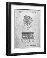 PP961-Slate Mole-Richardson Film Light Patent Poster-Cole Borders-Framed Giclee Print