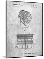 PP961-Slate Mole-Richardson Film Light Patent Poster-Cole Borders-Mounted Giclee Print
