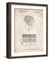 PP961-Vintage Parchment Mole-Richardson Film Light Patent Poster-Cole Borders-Framed Giclee Print