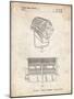 PP961-Vintage Parchment Mole-Richardson Film Light Patent Poster-Cole Borders-Mounted Giclee Print