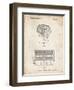 PP961-Vintage Parchment Mole-Richardson Film Light Patent Poster-Cole Borders-Framed Premium Giclee Print