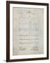 PP962-Antique Grid Parchment Morse Code Patent Poster-Cole Borders-Framed Giclee Print