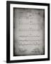 PP962-Faded Grey Morse Code Patent Poster-Cole Borders-Framed Giclee Print