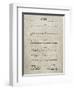 PP962-Sandstone Morse Code Patent Poster-Cole Borders-Framed Premium Giclee Print