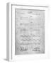 PP962-Slate Morse Code Patent Poster-Cole Borders-Framed Giclee Print