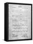 PP962-Slate Morse Code Patent Poster-Cole Borders-Framed Stretched Canvas