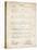 PP962-Vintage Parchment Morse Code Patent Poster-Cole Borders-Stretched Canvas