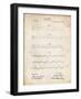 PP962-Vintage Parchment Morse Code Patent Poster-Cole Borders-Framed Giclee Print
