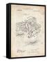 PP963-Vintage Parchment Motorcycle Sidecar 1918 Patent Poster-Cole Borders-Framed Stretched Canvas