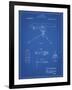 PP964-Blueprint Mount for Machine Gun Patent Poster-Cole Borders-Framed Giclee Print