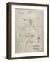 PP964-Sandstone Mount for Machine Gun Patent Poster-Cole Borders-Framed Giclee Print