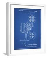 PP966-Blueprint Movie Projector 1933 Patent Poster-Cole Borders-Framed Giclee Print